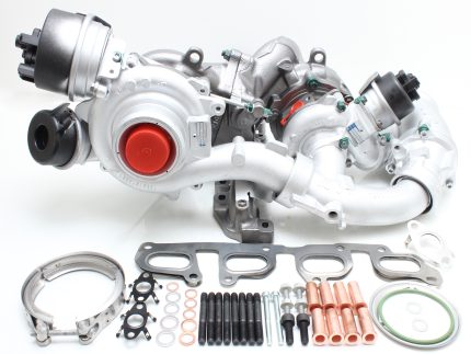 Turbosprężarka  - Regenerowana turbosprężarka Bi-Turbo Ford Mondeo S-Max 2.0 TDCi 210KM (Regeneracja Wrocław Turbo-Git)